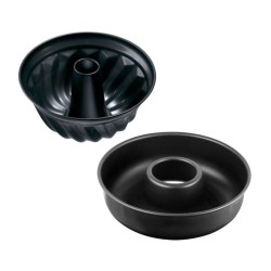 Moule a kouglofs et moule a savarin - ZENKER - Black Metallic - 25 et