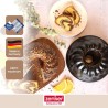 Moule a kouglofs et moule a savarin - ZENKER - Black Metallic - 25 et