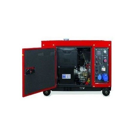 Groupe électrogene diesel ZEUZ - Silencieux - 6300 W - Démarrage él