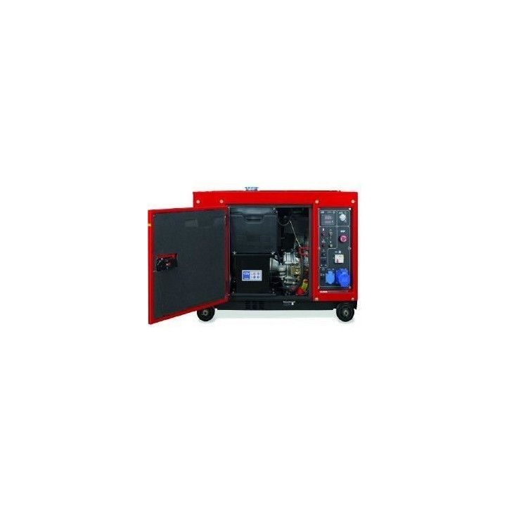 Groupe électrogene diesel ZEUZ - Silencieux - 6300 W - Démarrage électrique