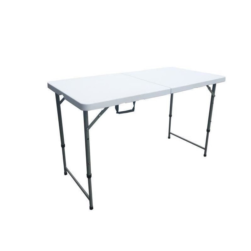 Table de réception pliante - 4 personnes - 122 cm - Structure en acie Table de réception pliante - 4 personnes - 122 cm - Structure en acie
