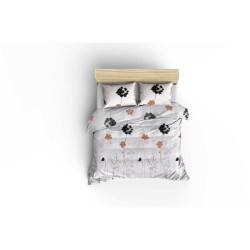 Parure de lit - 1 housse de couette 220 x 240 cm + 2 taies d'oreiller