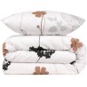 Parure de lit - 1 housse de couette 220 x 240 cm + 2 taies d'oreiller