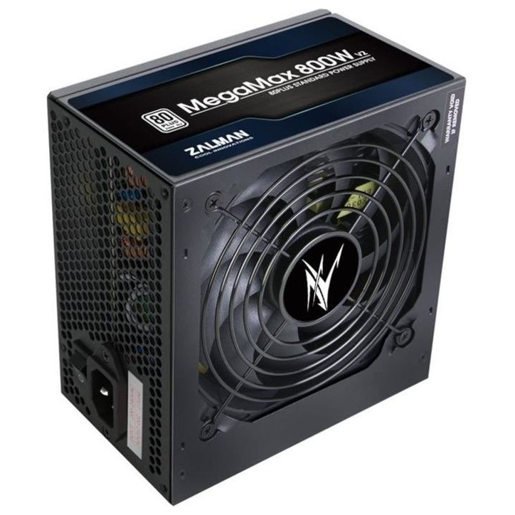 ZALMAN - MegaMax 800W v2 (80+) - Alimentation PC ZALMAN - MegaMax 800W v2 (80+) - Alimentation PC
