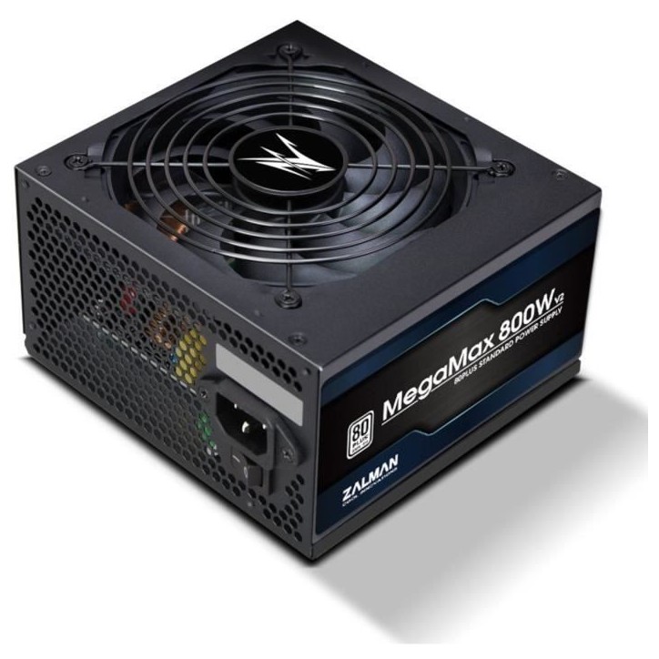 ZALMAN - MegaMax 800W v2 (80+) - Alimentation PC ZALMAN - MegaMax 800W v2 (80+) - Alimentation PC