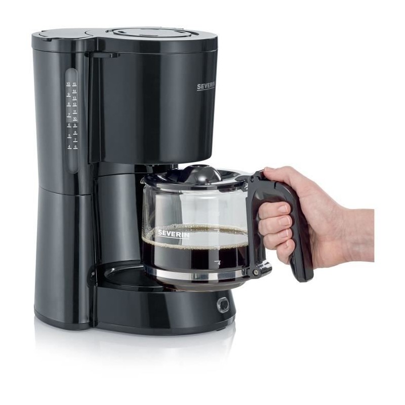 Cafetiere Filtre SEVERIN KA4815 - Noir - 1000 W - 1,4 L - Jusqu'a 10 t Cafetiere Filtre SEVERIN KA4815 - Noir - 1000 W - 1,4 L - Jusqu'a 10 t