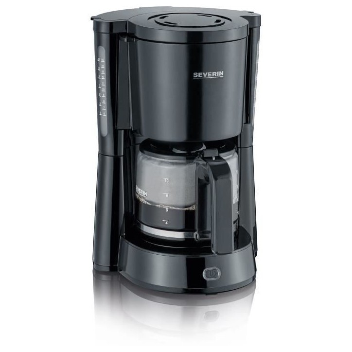 Cafetiere Filtre SEVERIN KA4815 - Noir - 1000 W - 1,4 L - Jusqu'a 10 tasses