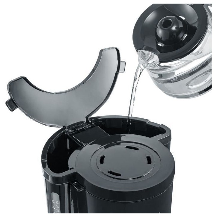 Cafetiere Filtre SEVERIN KA4815 - Noir - 1000 W - 1,4 L - Jusqu'a 10 tasses