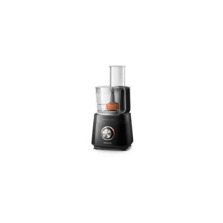 Philips Robot Multifonction Double disque & Presse-agrumes HR7510/10 Noir Philips Robot Multifonction Double disque & Presse-agrumes HR7510/10 Noir