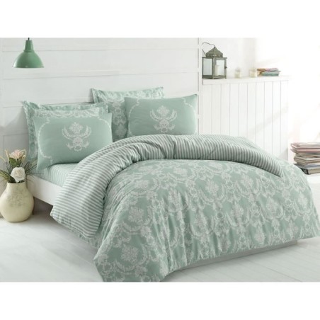 Parure de lit - 1 housse de couette 220 x 240 cm + 2 taies d'oreiller
