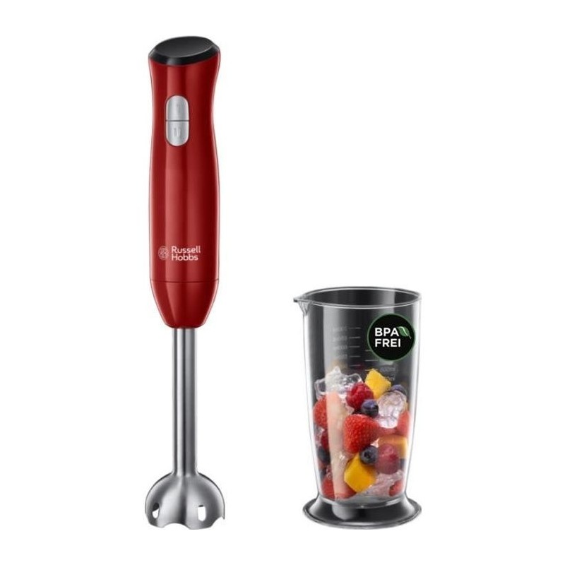 Mixeur Plongeant RUSSELL HOBBS Desire - Bol 500ml - 2 Vitesses - Anti- Mixeur Plongeant RUSSELL HOBBS Desire - Bol 500ml - 2 Vitesses - Anti-