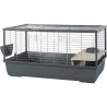 ZOLUX Cage grillagée lapin et rongeur 1 étage 101.5 x 54 x 51 cm - N