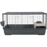 ZOLUX Cage grillagée lapin et rongeur 1 étage 101.5 x 54 x 51 cm - N