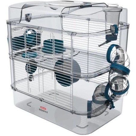 ZOLUX Cage sur 2 étages Rody3 duo pour hamsters, souris et gerbilles