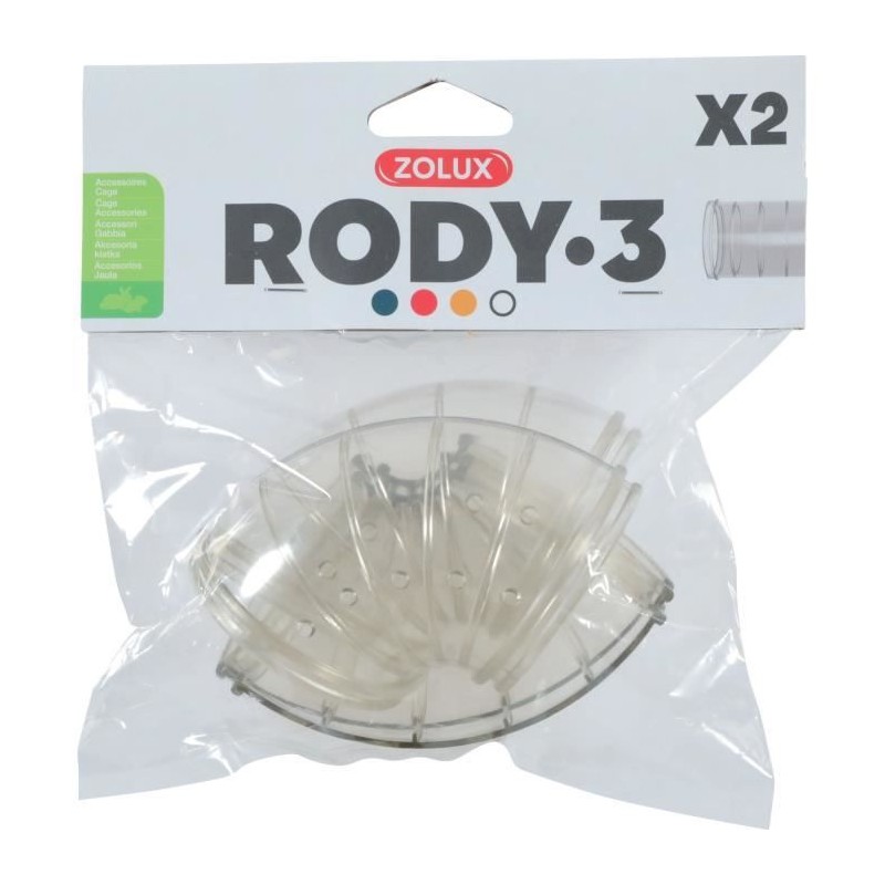 Tube coudé pour cage rongeur Rody3 - ZOLUX - Rodylounge - 2 pieces Tube coudé pour cage rongeur Rody3 - ZOLUX - Rodylounge - 2 pieces