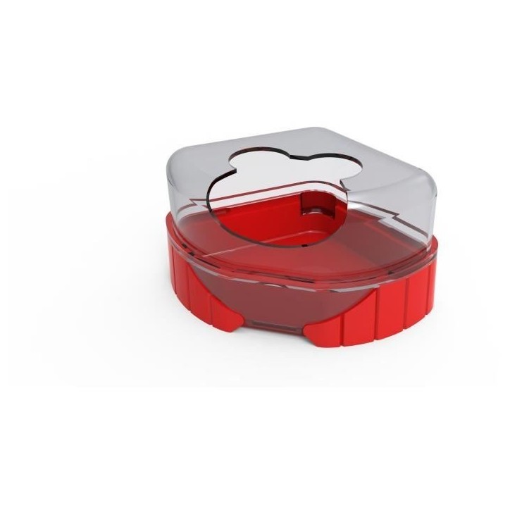 Maison de toilette pour cages Rody3 - ZOLUX - Rodylounge - Pour petits rongeur - Grenadine