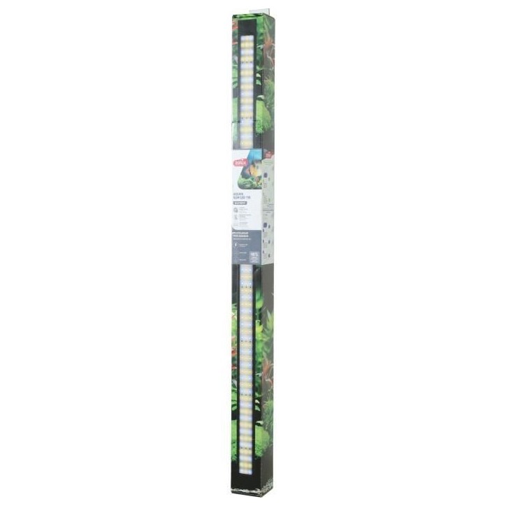 Rampe d'éclairage - Zolux - Slim LED dimmable - Ajustable et adaptable en remplacement d'un tube néon T8 ou T5 - 115 cm Rampe d'éclairage - Zolux - Slim LED dimmable - Ajustable et adaptable en remplacement d'un tube néon T8 ou T5 - 115 cm
