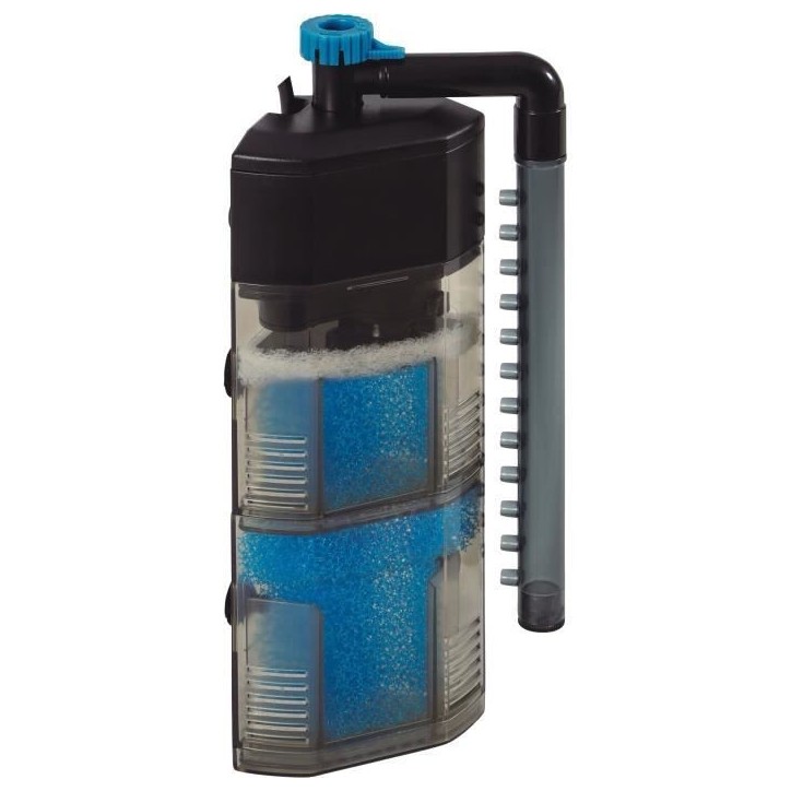 Filtre intérieur d'angle - Zolux - Pour aquarium de 40 a 80 L - Débit de 300 L/h - 5W Filtre intérieur d'angle - Zolux - Pour aquarium de 40 a 80 L - Débit de 300 L/h - 5W