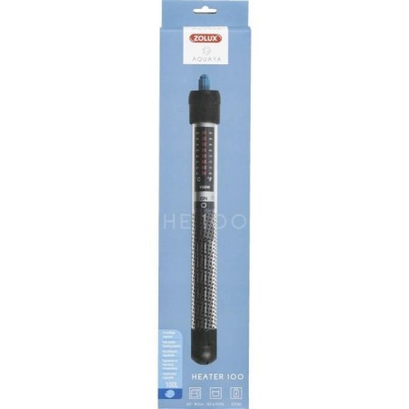 Chauffage d'aquarium - Zolux - Heater 100 - 100 W - Longueur 27 cm - N