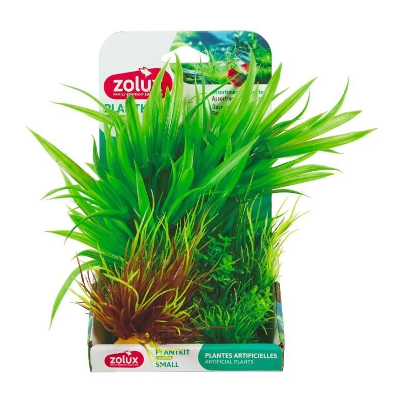 Plantes artificielles pour aquarium - ZOLUX - Plantkit - Taille S - Lo Plantes artificielles pour aquarium - ZOLUX - Plantkit - Taille S - Lo