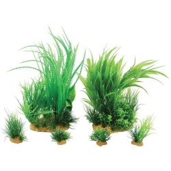 Plantes artificielles pour aquarium - ZOLUX - Plantkit - Taille M - Lo