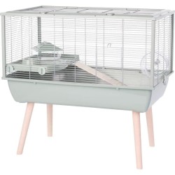 ZOLUX Cage grillagée rongeur surélevée pour pour hamster - 78 x 48