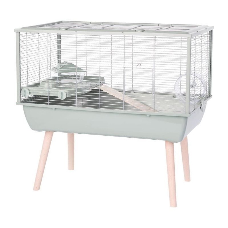 ZOLUX Cage grillagée rongeur surélevée pour pour hamster - 78 x 48