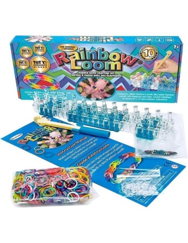 Rainbow Loom Original - Bandai - Métier a tisser avec 600 élastiques - CD00001