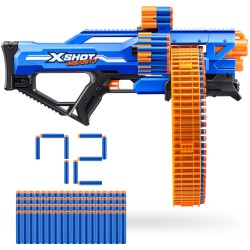 Pistolet - ZURU XSHOT - Mad Mega Barrel - 72 fléchettes