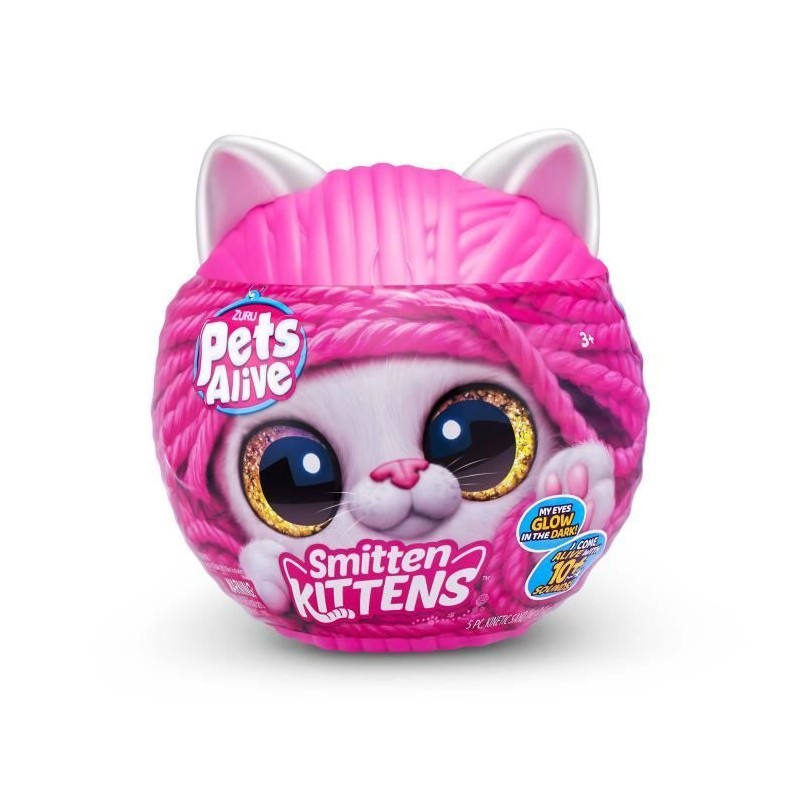 Peluches Interactives - ZURU - Smitten Kittens S1 - 8 chatons a collec Peluches Interactives - ZURU - Smitten Kittens S1 - 8 chatons a collec