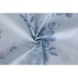 Parure de lit - 1 housse de couette 220 x 240 cm + 2 taies d'oreiller 60 x 60 cm - 100% coton renforcé - Bleu