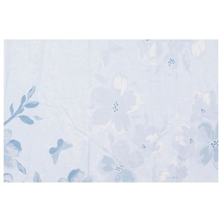 Parure de lit - 1 housse de couette 220 x 240 cm + 2 taies d'oreiller 60 x 60 cm - 100% coton renforcé - Bleu Parure de lit - 1 housse de couette 220 x 240 cm + 2 taies d'oreiller 60 x 60 cm - 100% coton renforcé - Bleu