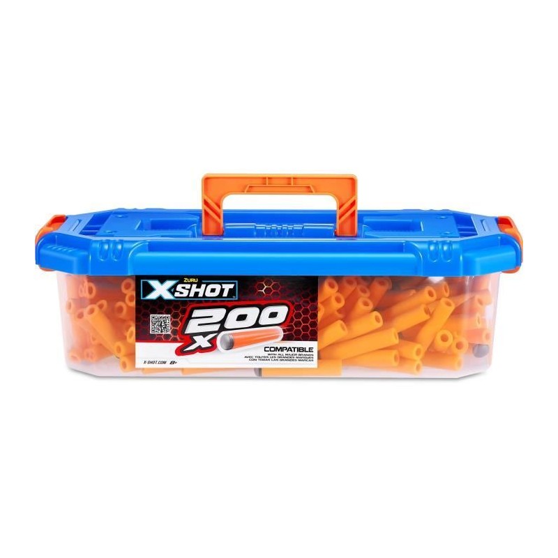 Recharge de Fléchettes - ZURU - Baril 200 Fléchettes XSHOT - 200 fl Recharge de Fléchettes - ZURU - Baril 200 Fléchettes XSHOT - 200 fl