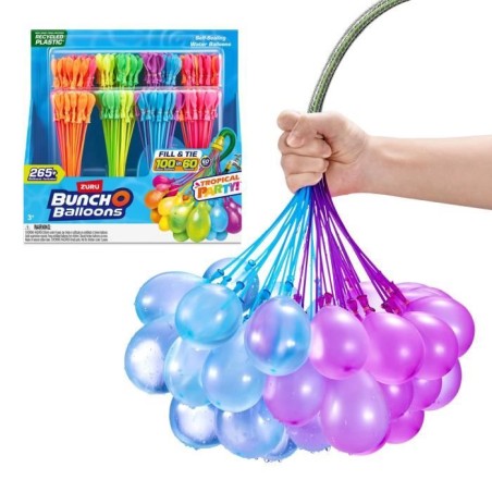 Ballons a eau - ZURU BUNCHO BALLOONS - Tropical Party - 265 ballons -
