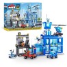 Set de Construction - ZURU - Police Station (889 pieces) - Construis l