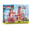 Set de Construction - ZURU - Fire Station Large (976 pieces) - Crée u