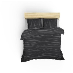 Parure de lit - 1 housse de couette 220 x 240 cm + 2 taies d'oreiller