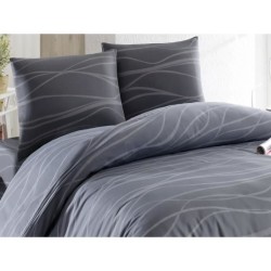 Parure de lit - 1 housse de couette 220 x 240 cm + 2 taies d'oreiller