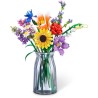 Set de construction - ZURU - Long Flowers - 243 pieces max - 10 design