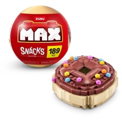 Set de construction - ZURU - Snack - 200 pieces max - 6 snacks - Burge