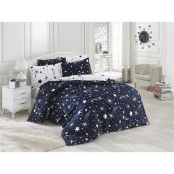 Parure de lit - 1 housse de couette 220 x 240 cm + 2 taies d'oreiller