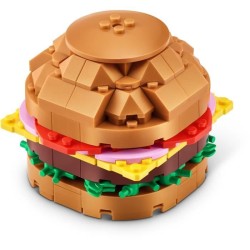 Set de construction - ZURU - Snack - 200 pieces max - 6 snacks - Burge