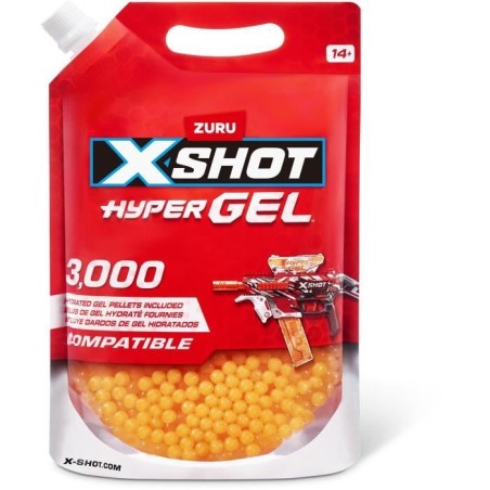 Recharge Hyper Gel - ZURU - X-SHOT Gellet Refill - 3000 pastilles pret