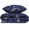 Parure de lit - 1 housse de couette 220 x 240 cm + 2 taies d'oreiller