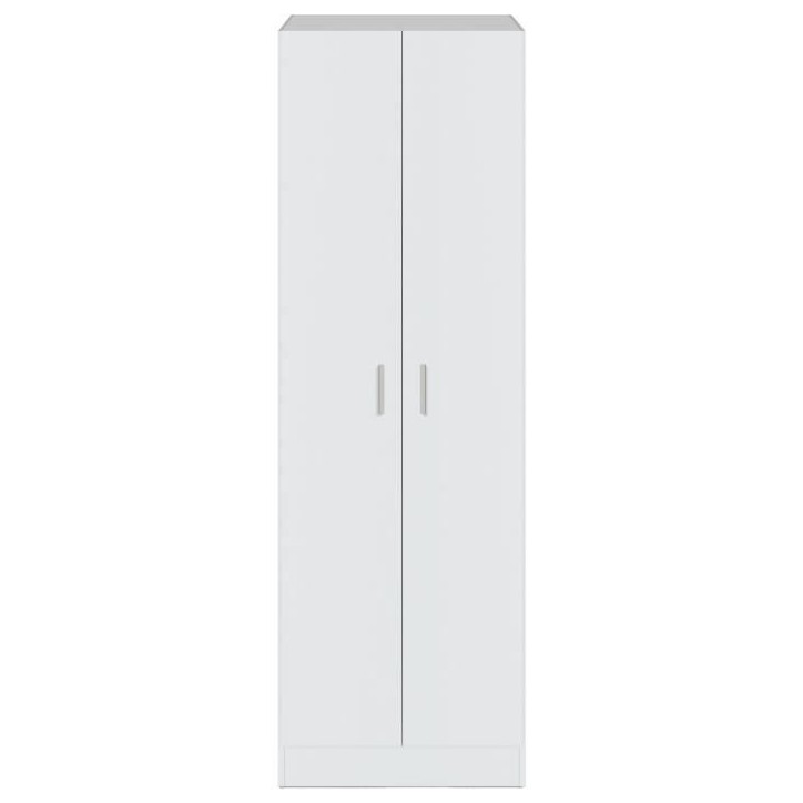 Armoire rangement chaussure - meuble d'entrée - 2 portes avec étageres- L 59 x P37 x H 180 cm - Basic Armoire rangement chaussure - meuble d'entrée - 2 portes avec étageres- L 59 x P37 x H 180 cm - Basic