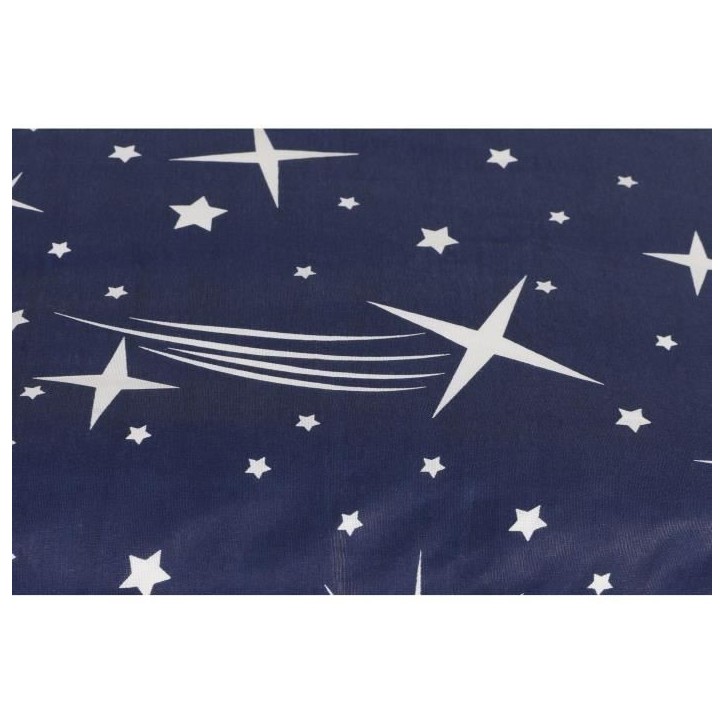 Parure de lit - 1 housse de couette 220 x 240 cm + 2 taies d'oreiller 60 x 60 cm - 65% coton, 35% polyester - Blanc Parure de lit - 1 housse de couette 220 x 240 cm + 2 taies d'oreiller 60 x 60 cm - 65% coton, 35% polyester - Blanc