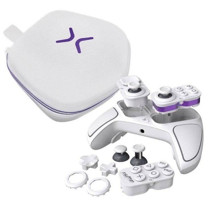 Manette modulaire - Playstation - Victrix™ Pro BFG™ Reloaded - Sans fil - Blanc
