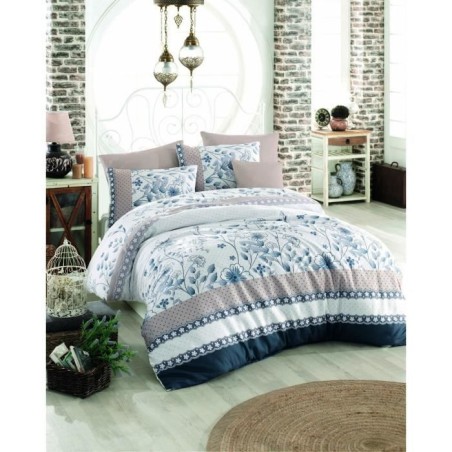 Parure de lit - 1 housse de couette 220 x 240 cm + 2 taies d'oreiller