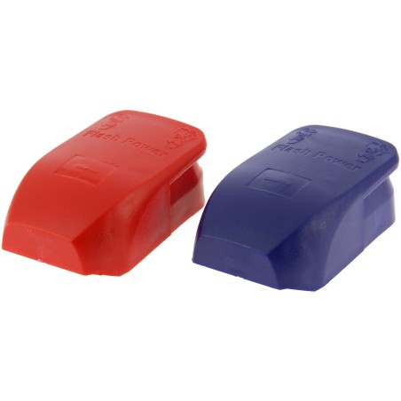 Lot de 2 cosses de batterie - XL TECH - a serrage rapide (+) (-)