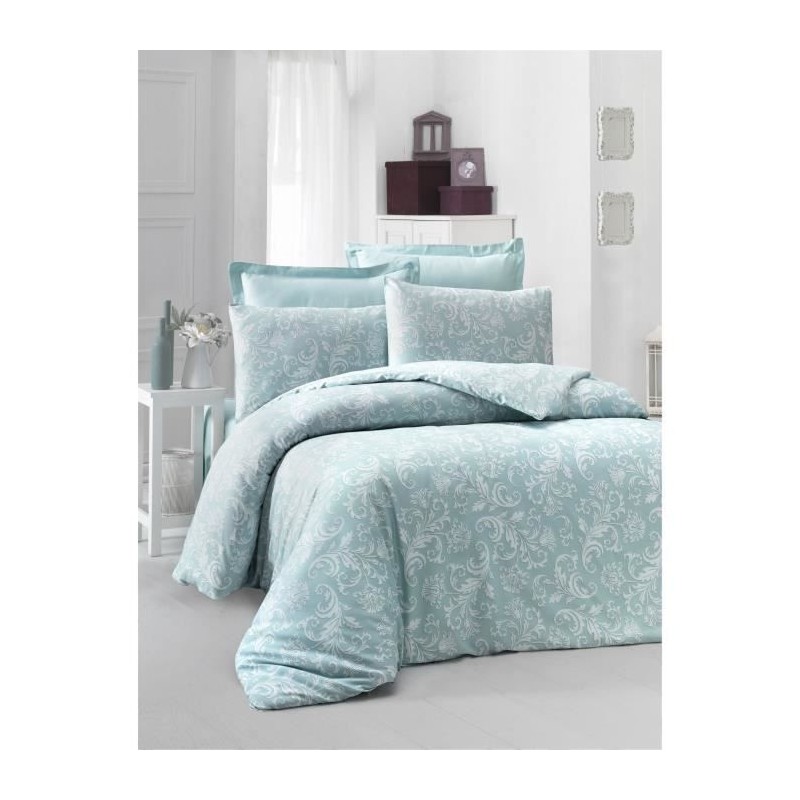 Parure de lit - 1 housse de couette 220 x 240 cm + 2 taies d'oreiller Parure de lit - 1 housse de couette 220 x 240 cm + 2 taies d'oreiller